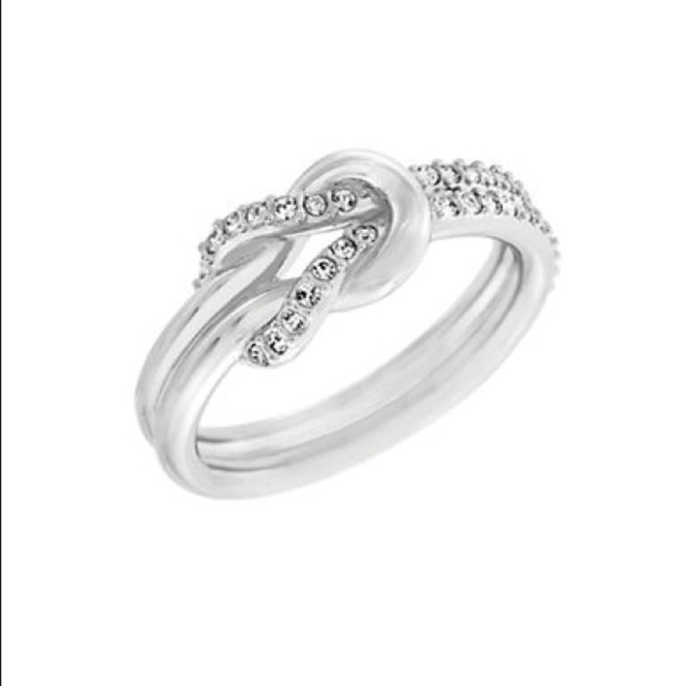 Swarovski Knot Ring